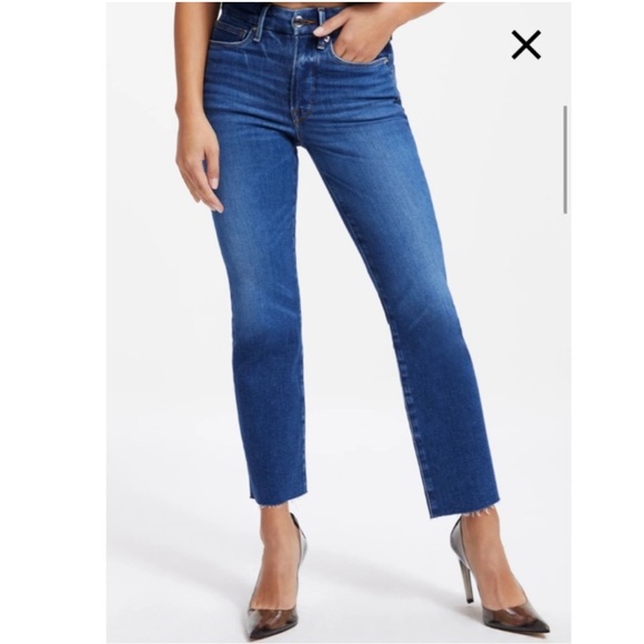 Good American Denim - NWT Good American Good Petite Straight Jeans Size 4/27